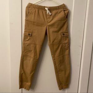 Cat and jack children jogger pants tan size 14